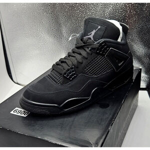 Nike Air Jordan 4 Black Cat 2020 Size 8.5 VNDS Rare Retro Authentic MJ OG Box